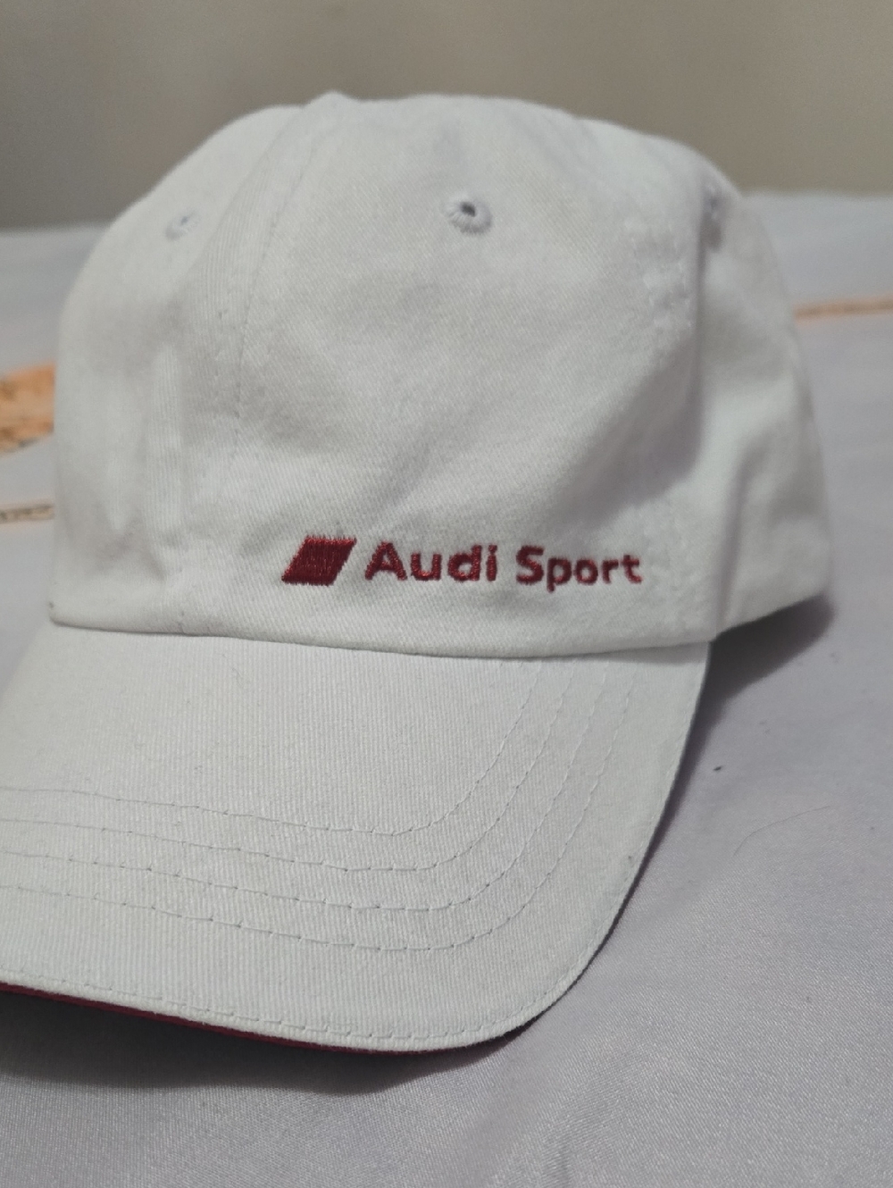 Audi Sport White Baseball Cap